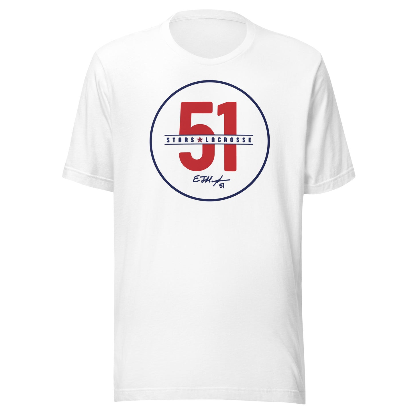 Adult 51 Stars Lacrosse Bella + Canvas T-Shirt