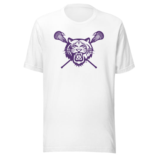Adult Tiger Lax Bella + Canvas T-Shirt
