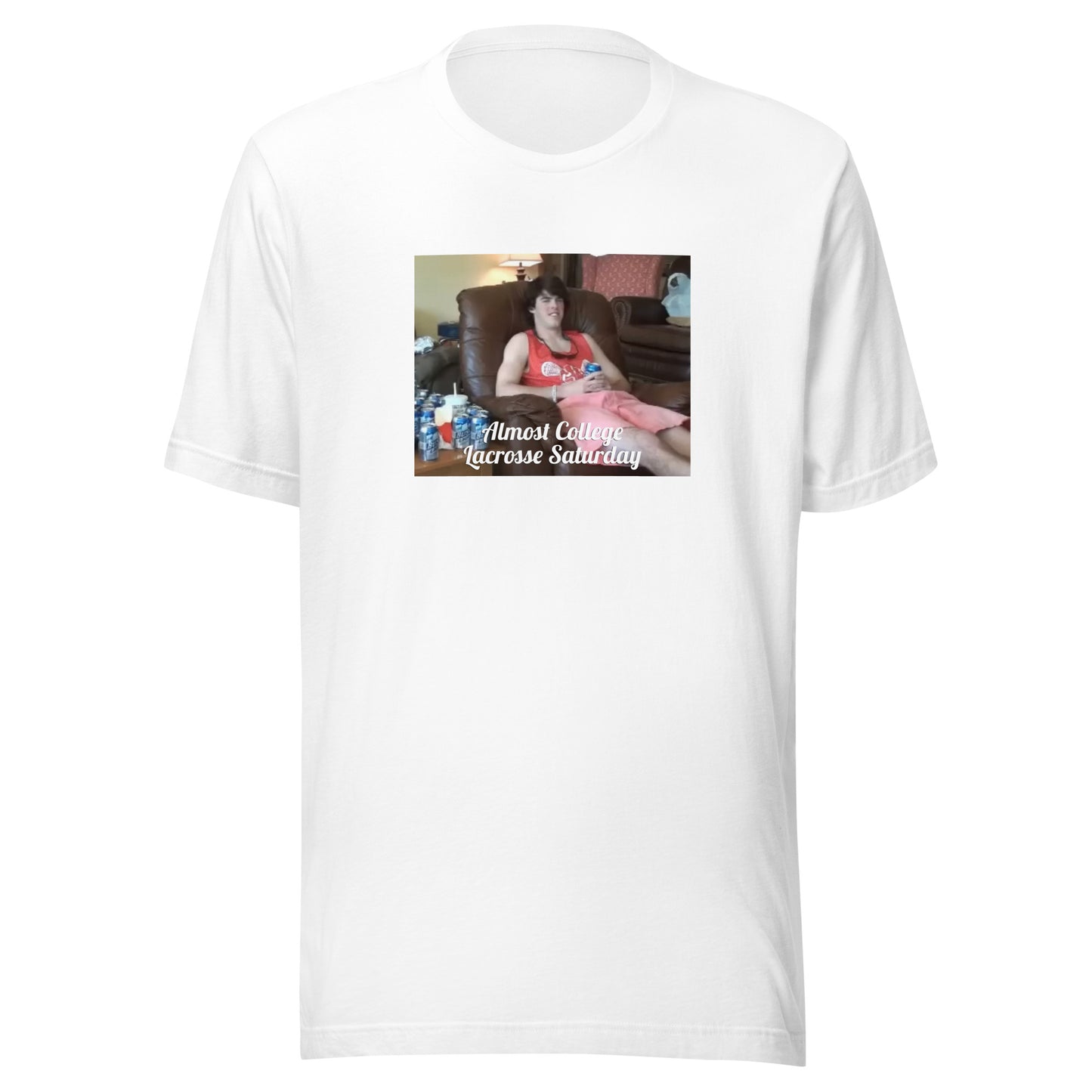 Adult No Context Lacrosse B+C T-shirt