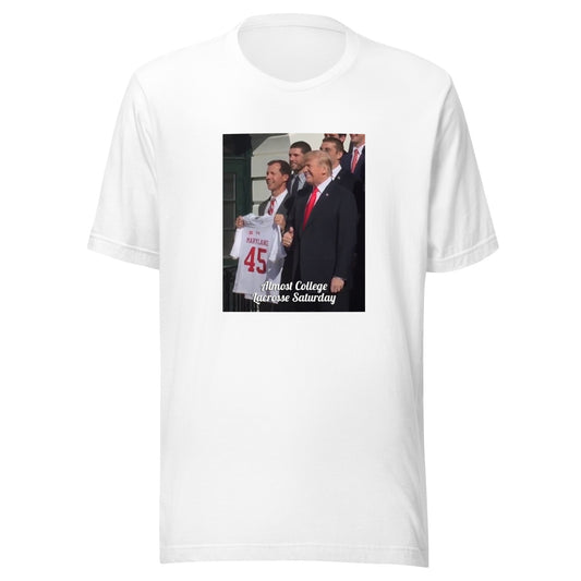 Adult No Context Lacrosse B+C T-shirt