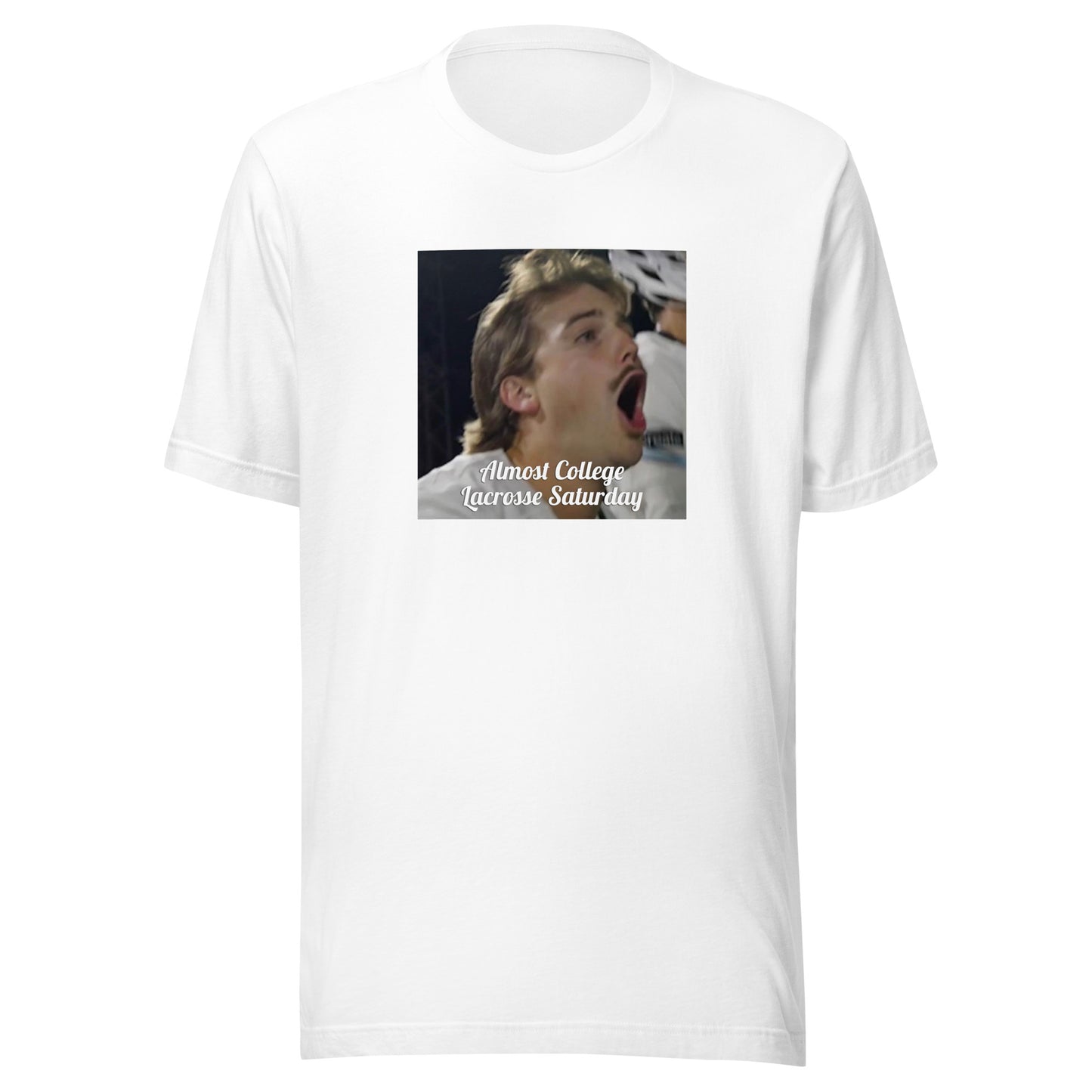 Adult No Context Lacrosse B+C T-shirt