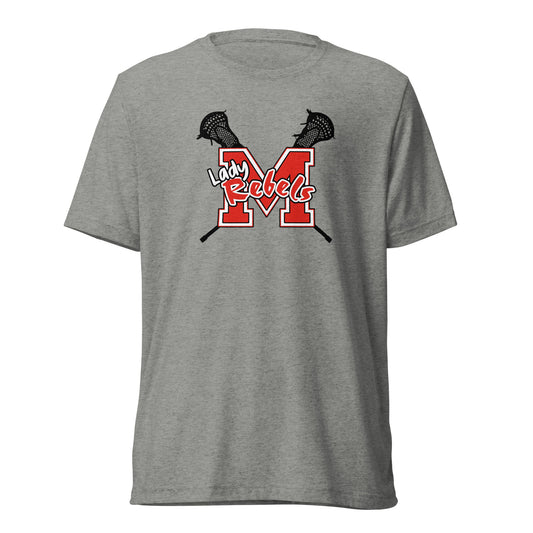 Adult Maryville Lacrosse Bella + Canvas Tri-blend T-shirt