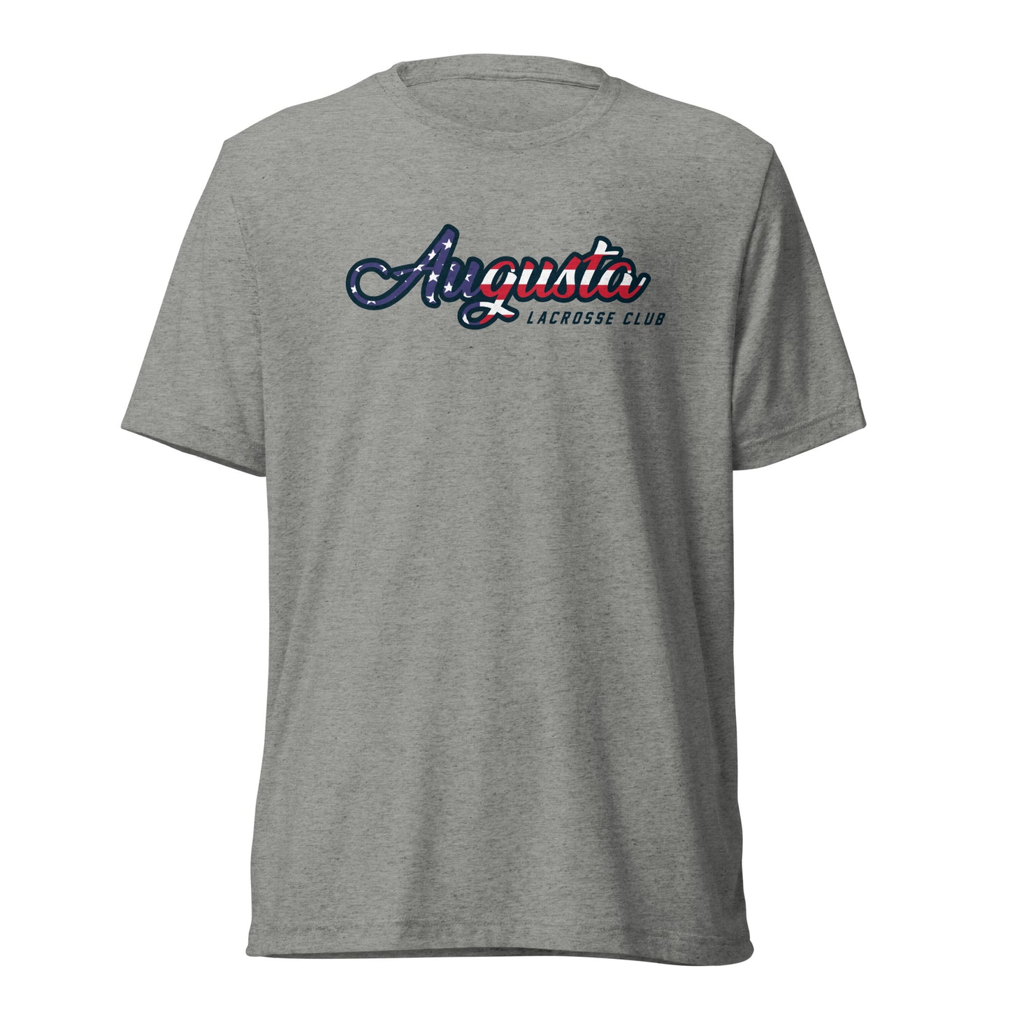 Adult Augusta Lacrosse USA Bella + Canvas Tri-Blend T-Shirt