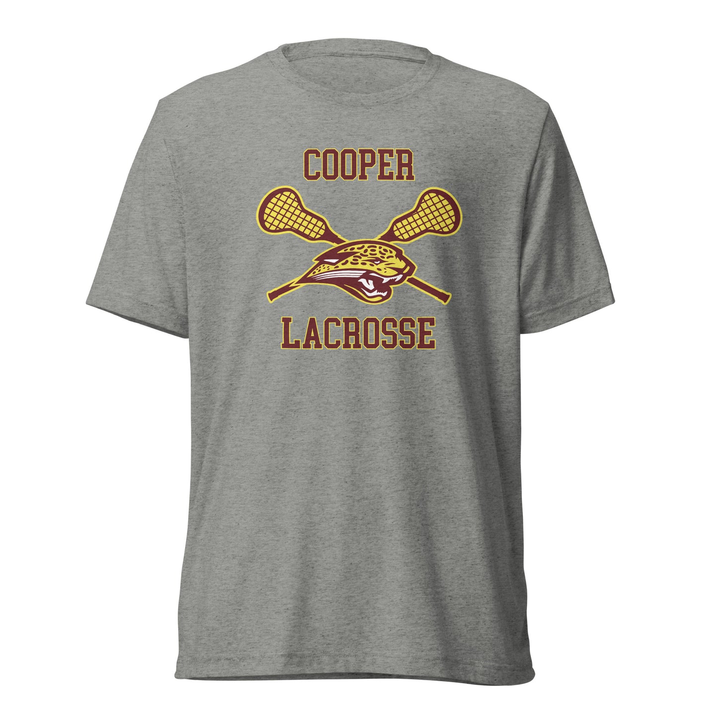 Adult Cooper Lacrosse Bella + Canvas Tri-Blend T-Shirt