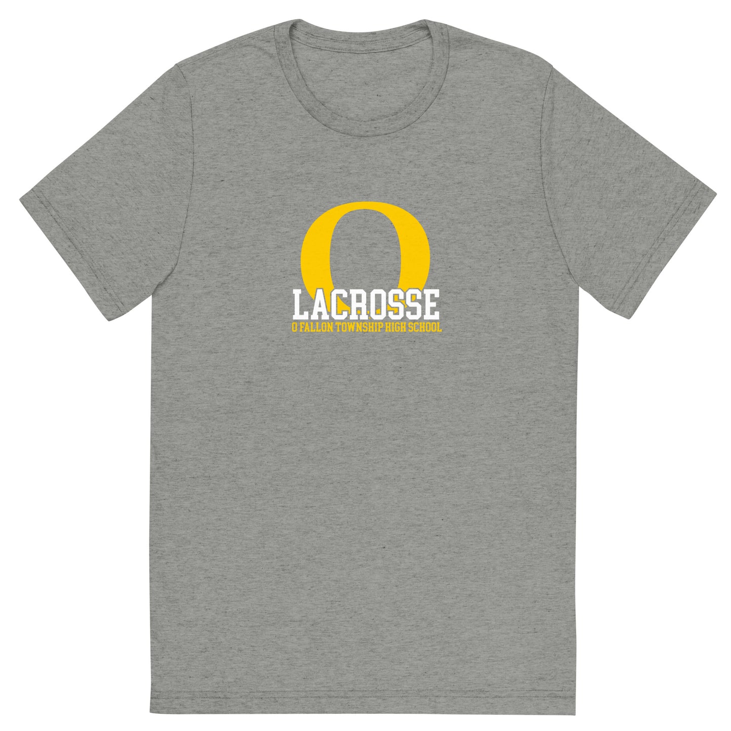 Adult O'Fallon Lacrosse Bella + Canvas Tri-Blend T-Shirt
