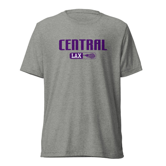 Adult Tiger Lax Bella + Canvas Tri-Blend T-shirt