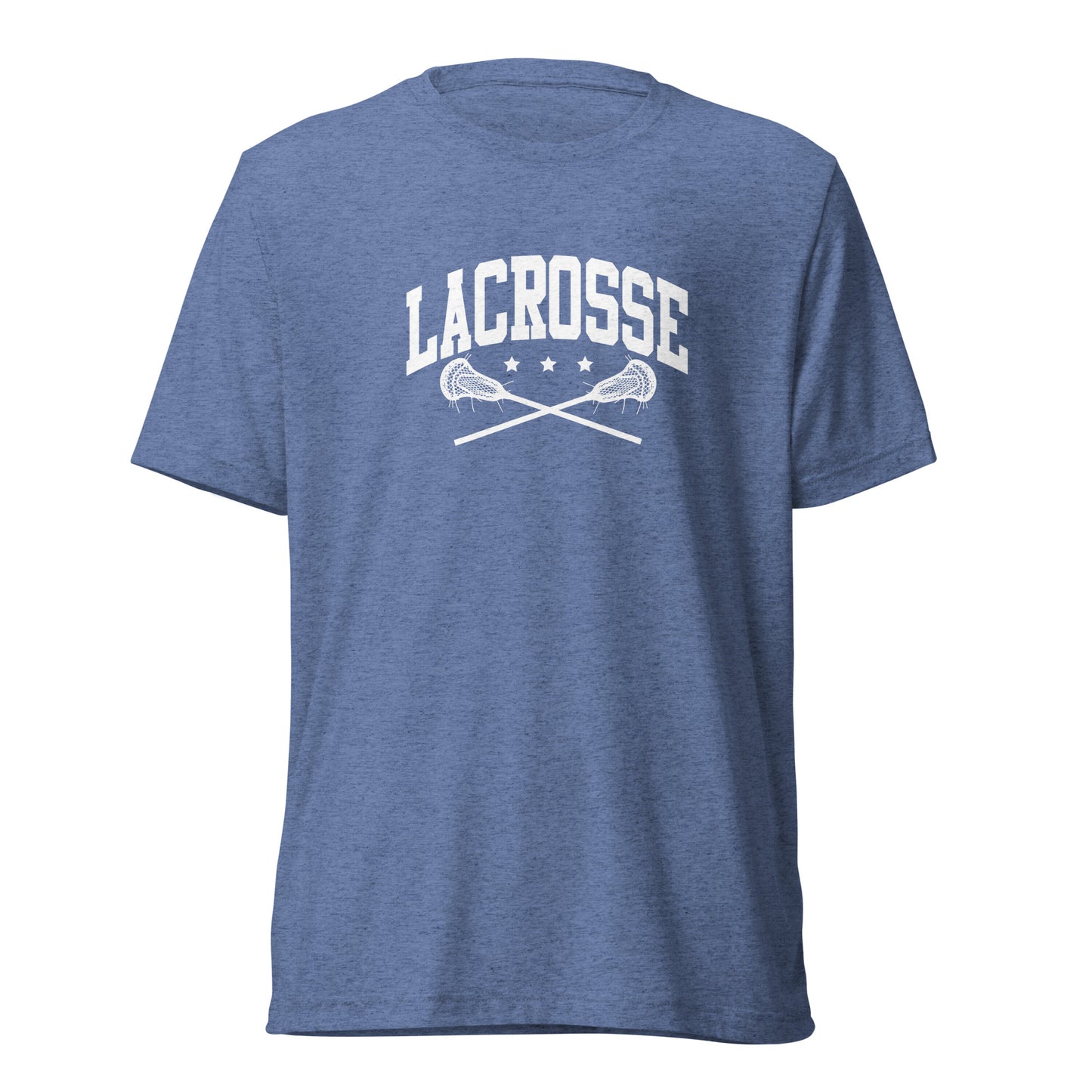 Adult Bartlett HS Lacrosse Bella + Canvas Tri-Blend T-shirt