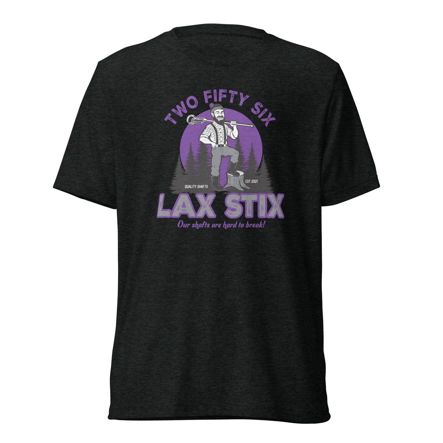 Adult 256 LAX Bella + Canvas Tri-Blend T-shirt