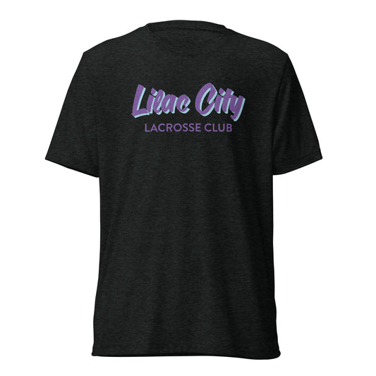 Adult Lilac City Lacrosse Bella + Canvas Tri-Blend T-shirt