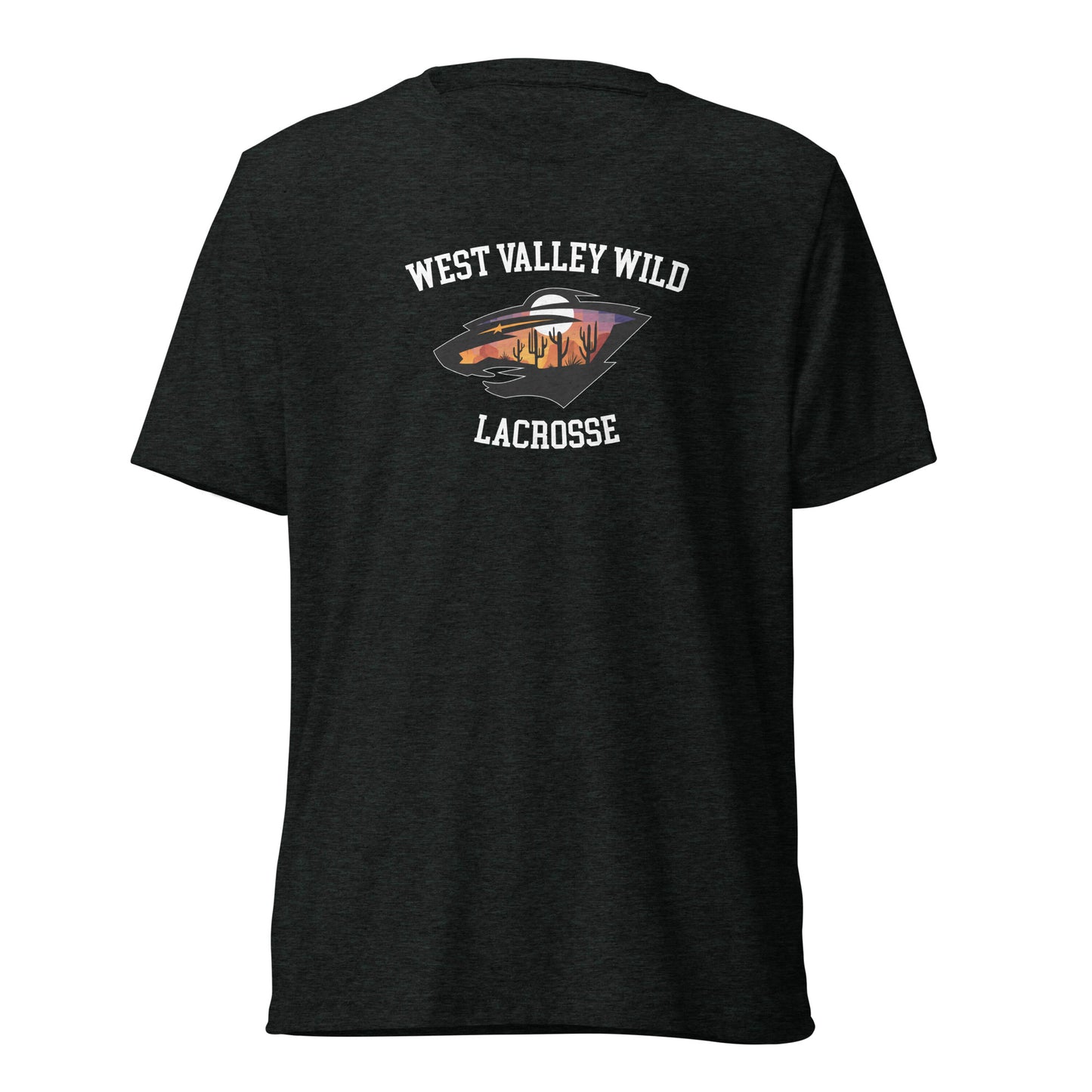 Adult WVW Lacrosse Bella + Canvas Tri-Blend T-shirt
