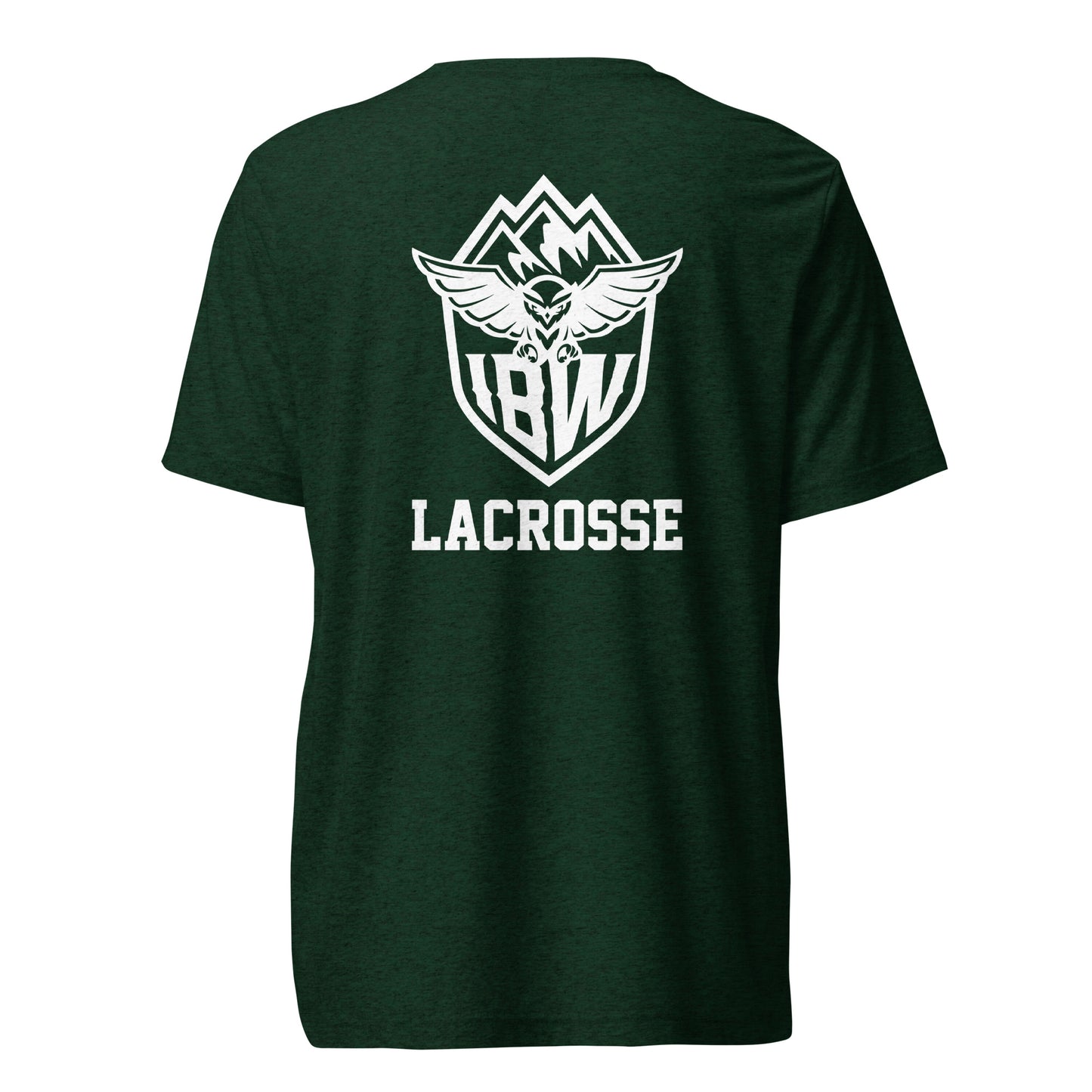 Adult IBW Lacrosse Bella + Canvas Tri-Blend T-shirt