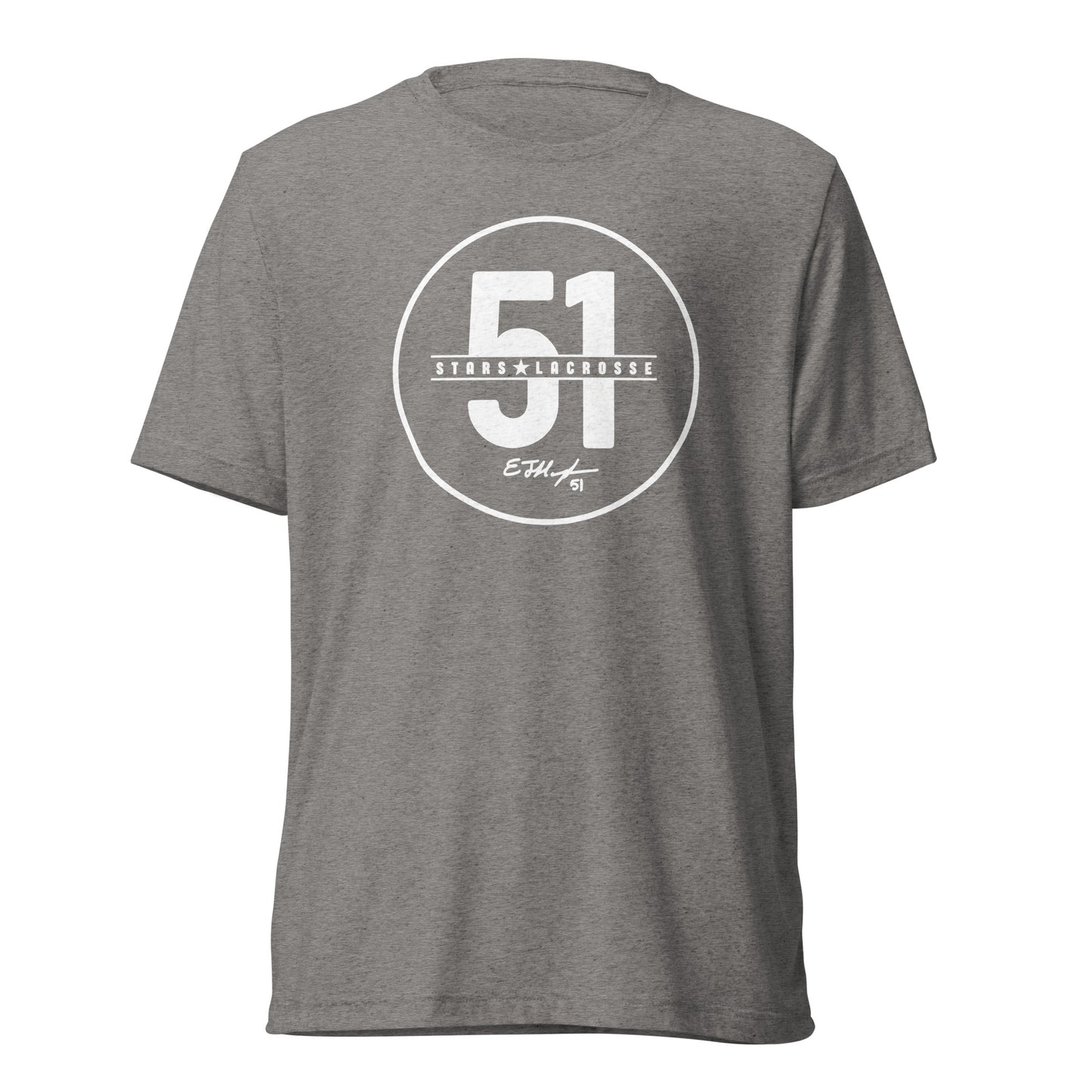 Adult 51 Stars Lacrosse Bella + Canvas Tri-Blend T-Shirt