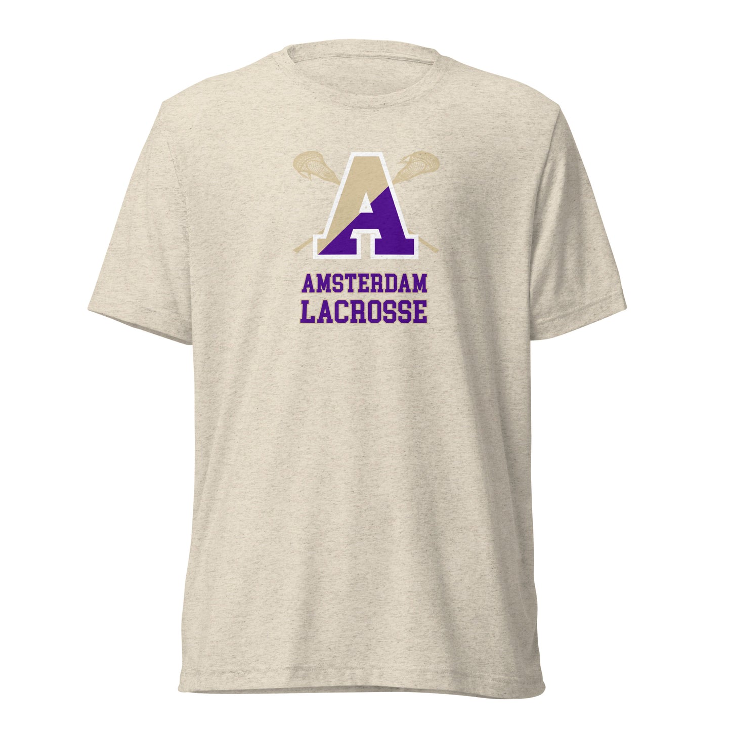 Adult Amsterdam Lacrosse Bella + Canvas Tri-Blend T-shirt