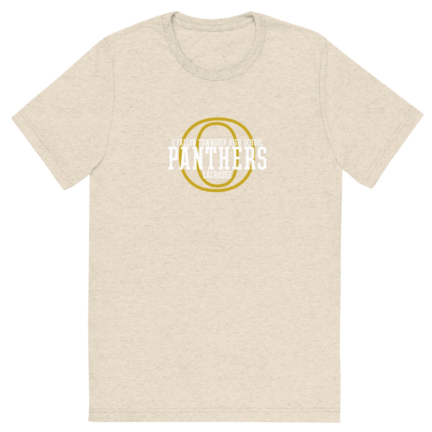 Adult O'Fallon Lacrosse Bella + Canvas Tri-Blend T-Shirt