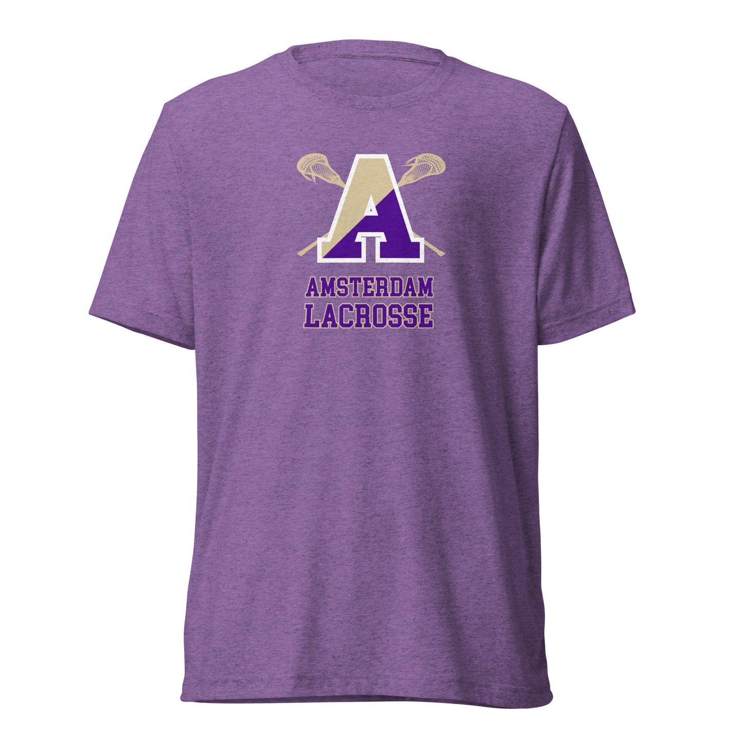 Adult Amsterdam Lacrosse Bella + Canvas Tri-Blend T-shirt
