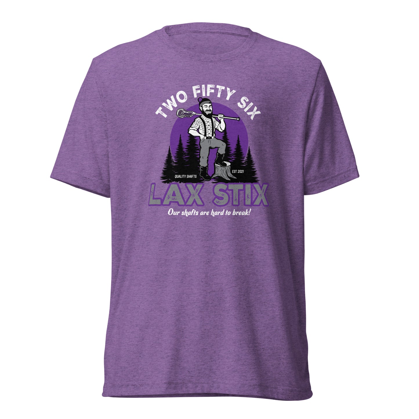 Adult 256 LAX Bella + Canvas Tri-Blend T-shirt