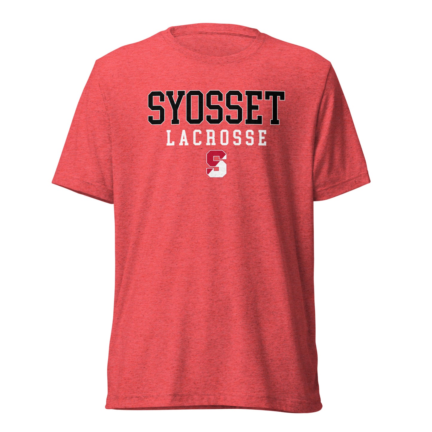 Adult Syosset Lacrosse Bella + Canvas Tri-Blend T-Shirt