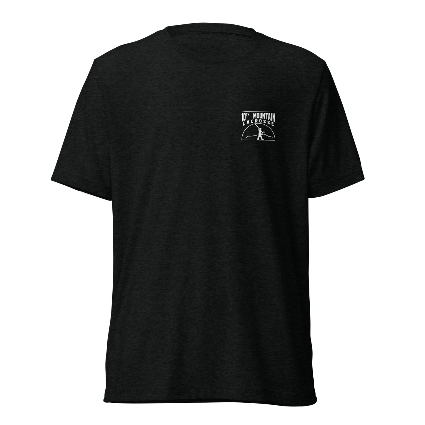 Adult 10th Mountain Lacrosse Bella + Canvas Tri-Blend T-Shirt