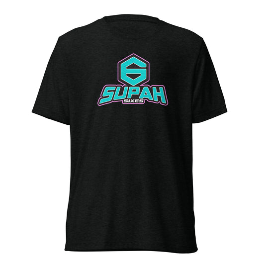 Adult Supah Sixes Bella + Canvas Tri-Blend T-Shirt