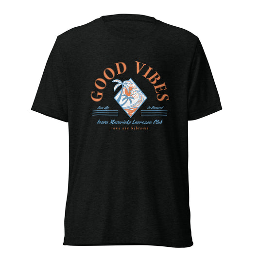 Adult Iowa Mavericks Bella + Canvas Tri-Blend T-Shirt