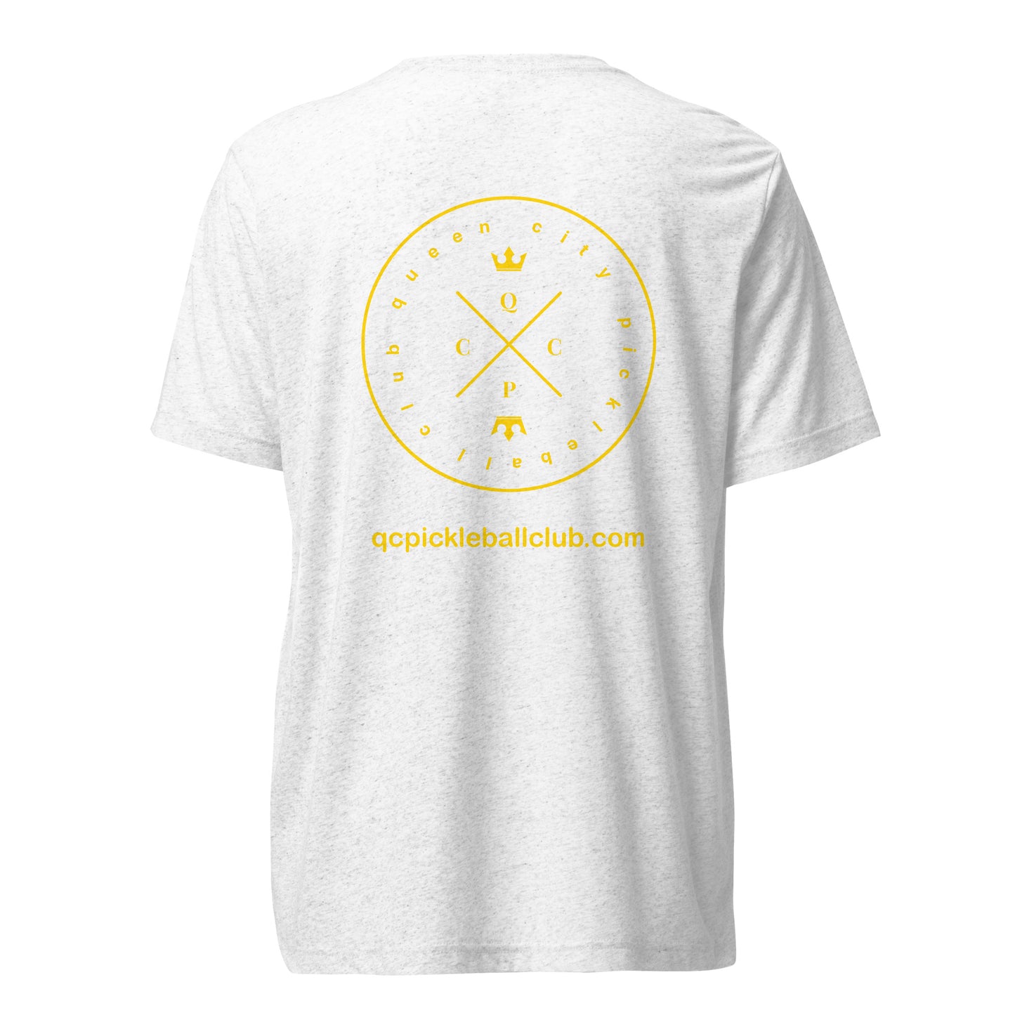 Adult QC Pickleball Bella + Canvas Tri-Blend T-Shirt
