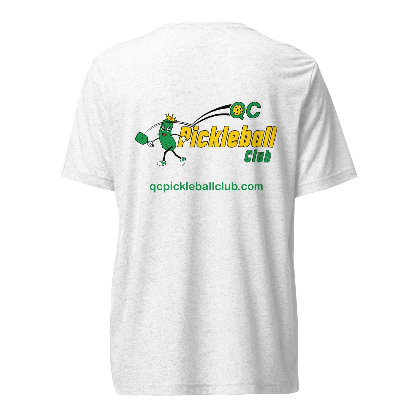 Adult QC Pickleball Bella + Canvas Tri-Blend T-Shirt
