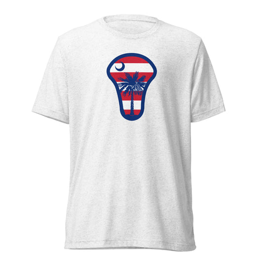 Adult Elite Lacrosse USA Bella + Canvas Tri-Blend T-Shirt