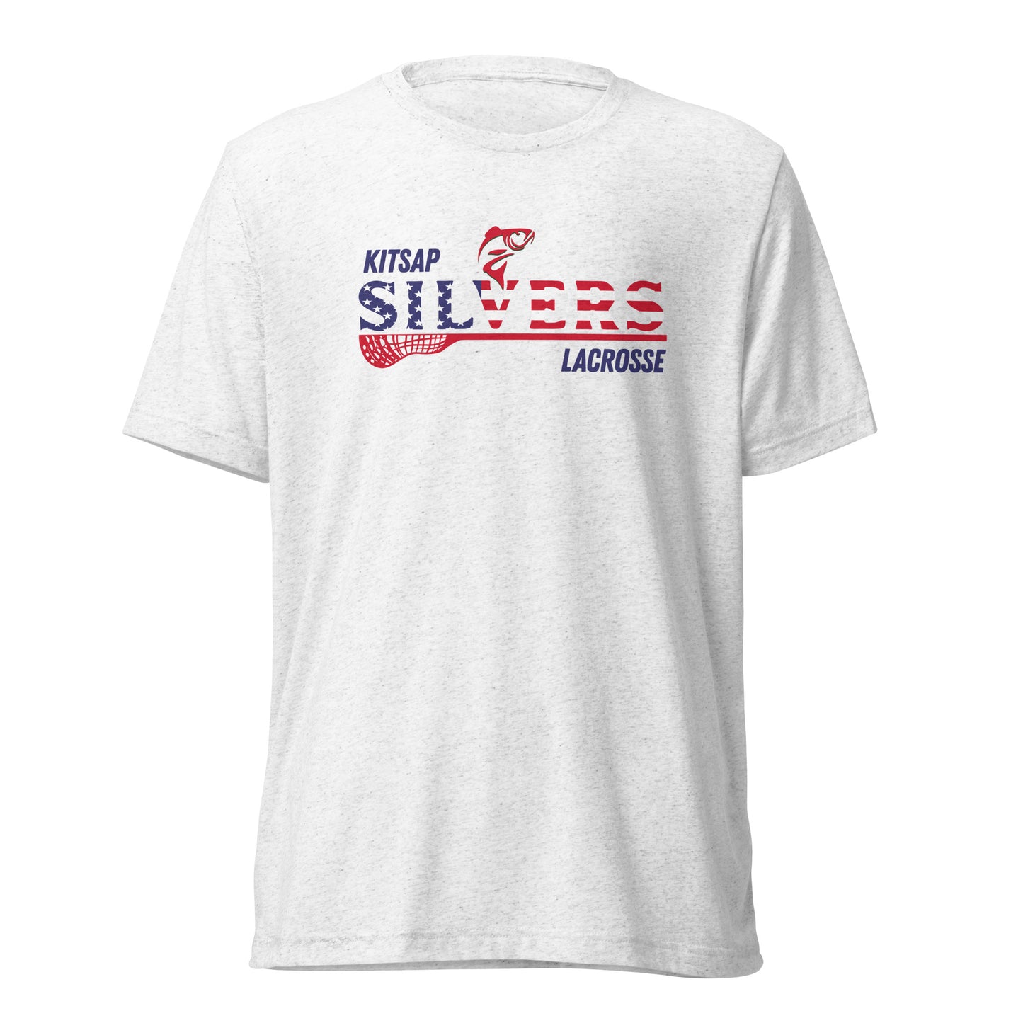 Adult Kitsap Lacrosse USA Bella + Canvas Tri-Blend T-Shirt