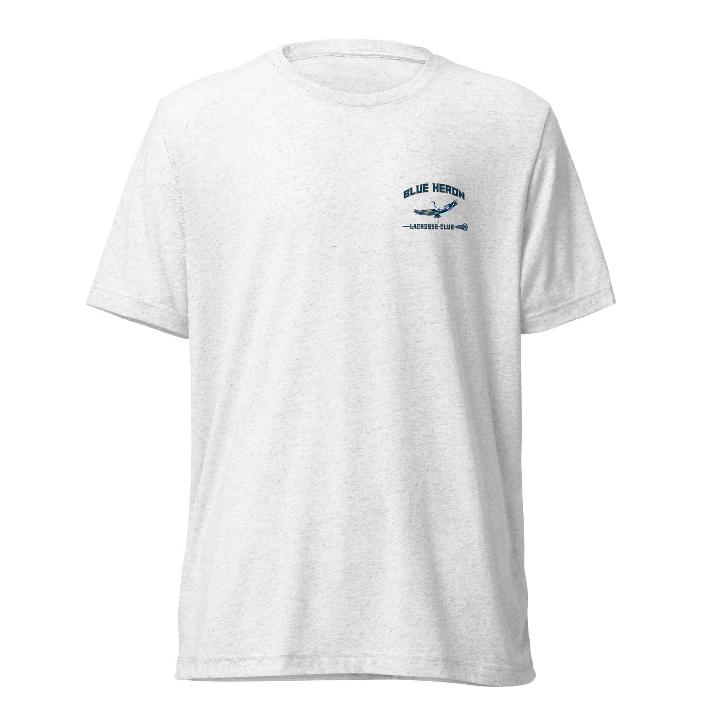 Adult Blue Heron Lacrosse Bella + Canvas Tri-Blend T-Shirt