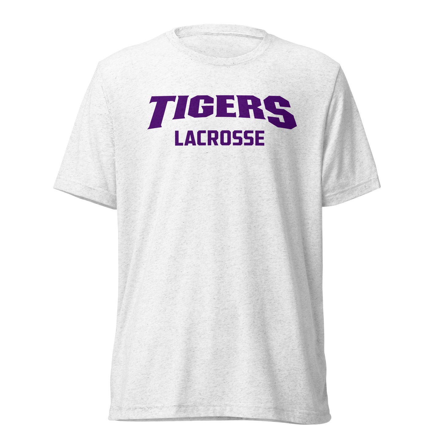 Adult Tiger Lax Bella + Canvas Tri-Blend T-Shirt