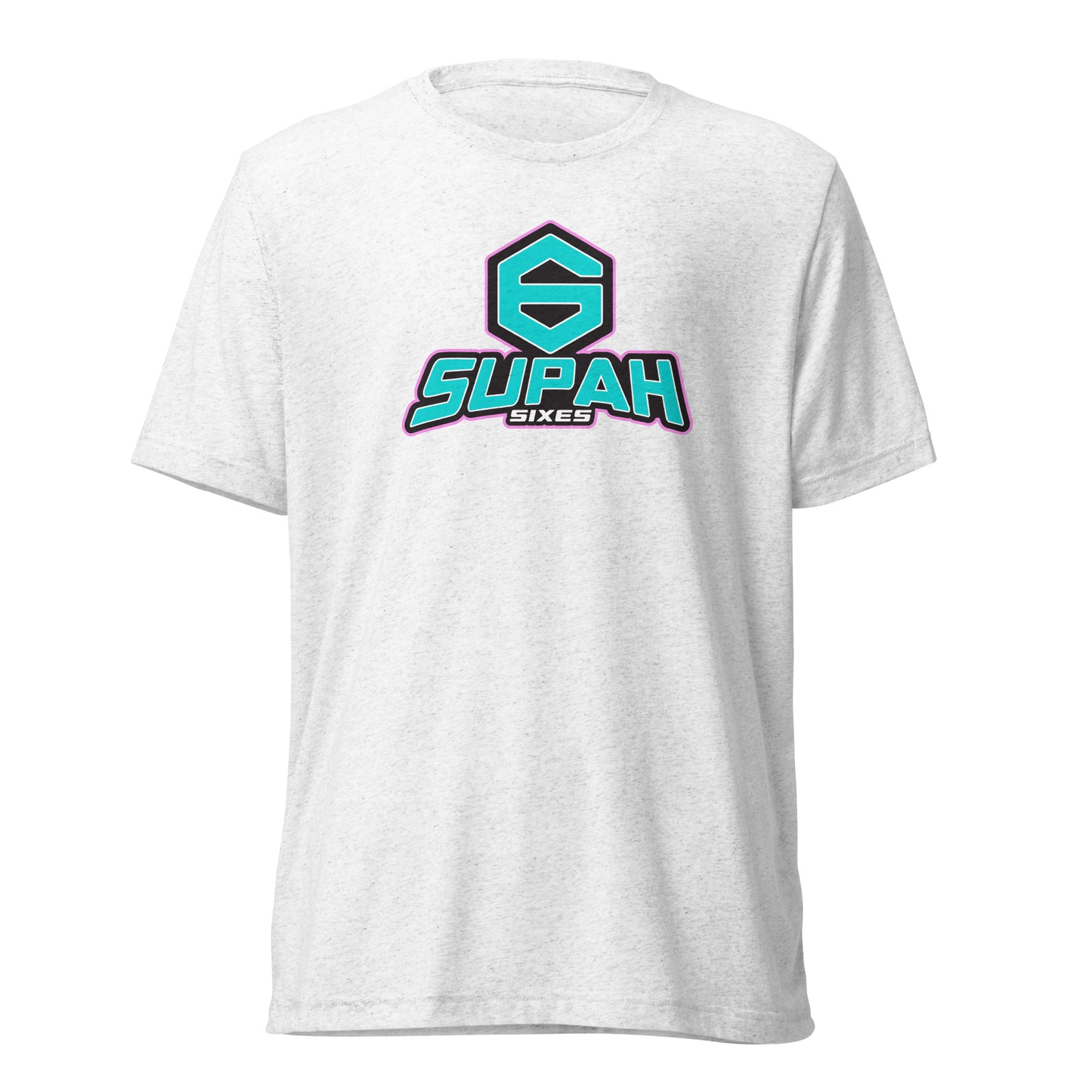 Adult Supah Sixes Bella + Canvas Tri-Blend T-Shirt