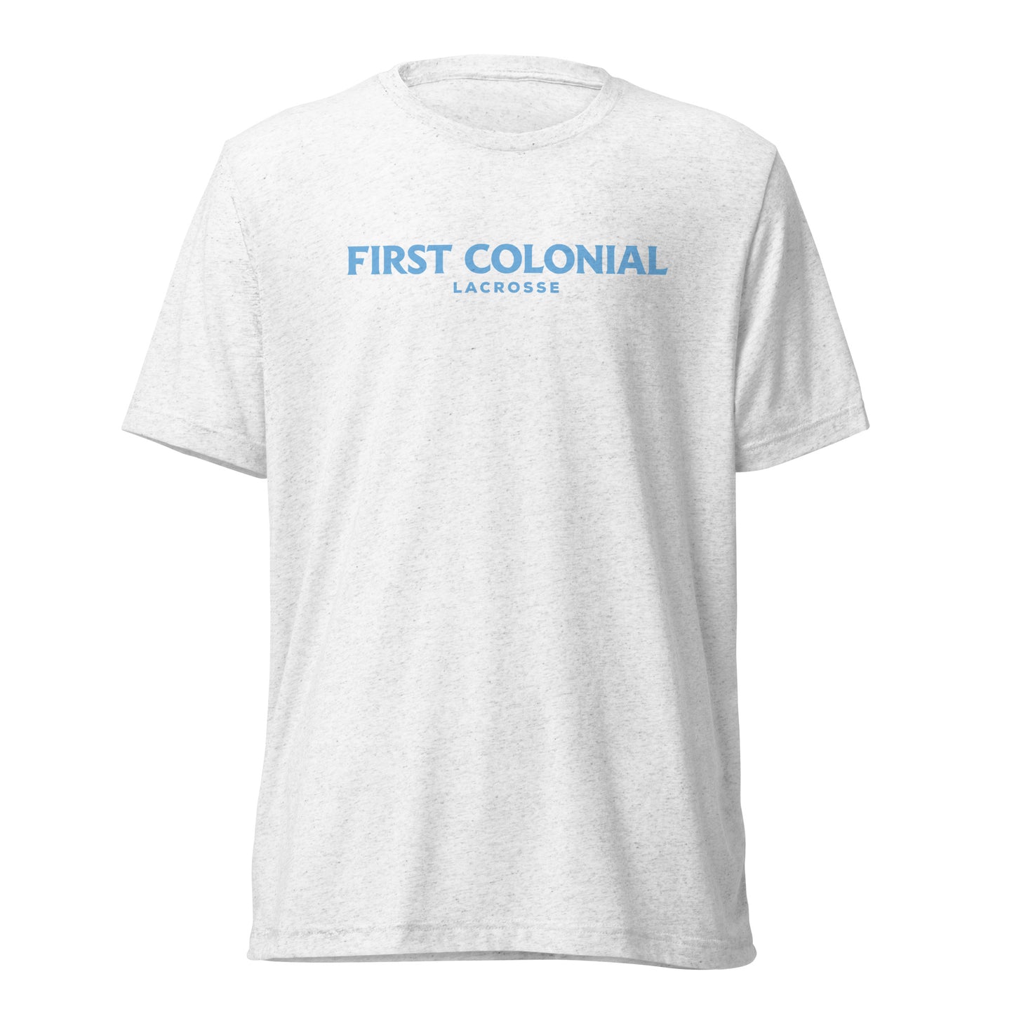 Adult First Colonial Lacrosse Bella + Canvas Tri-Blend T-shirt