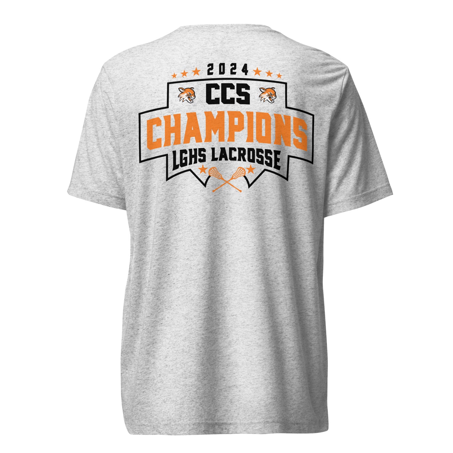 Adult Los Gatos Lacrosse Bella + Canvas Tri-Blend T-shirt