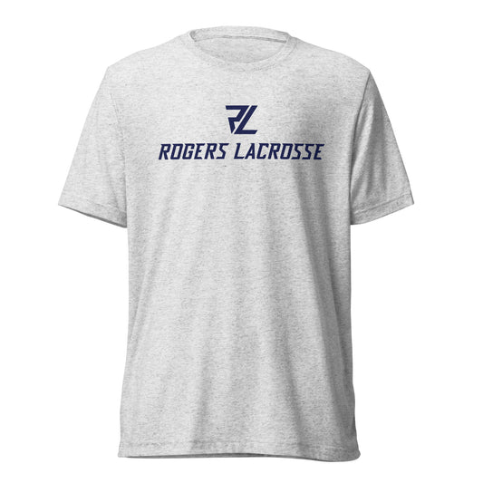 Adult Rogers Lacrosse Bella + Canvas Tri-Blend T-Shirt