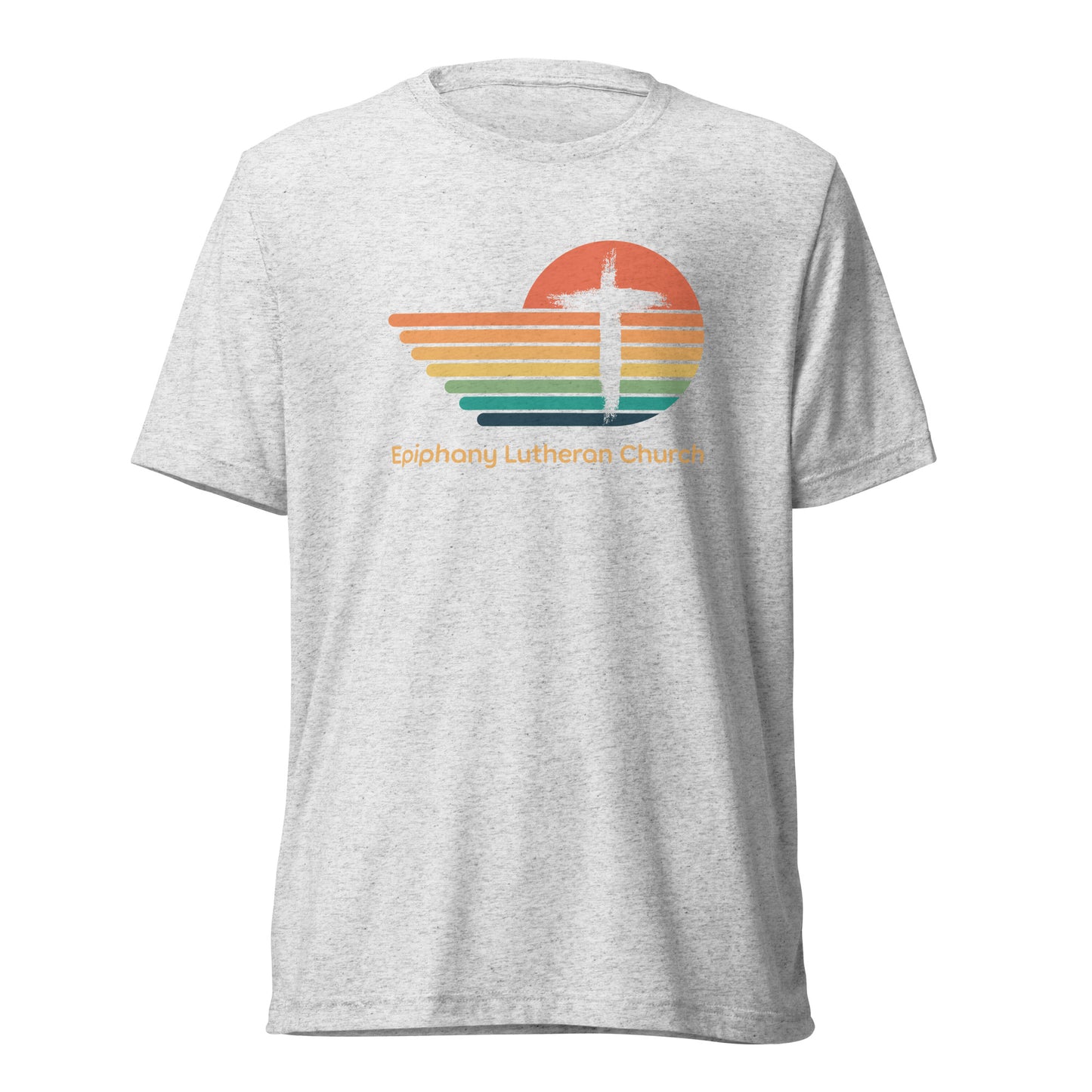 Adult Epiphany Lutheran Church Bella + Canvas Tri-Blend T-shirt