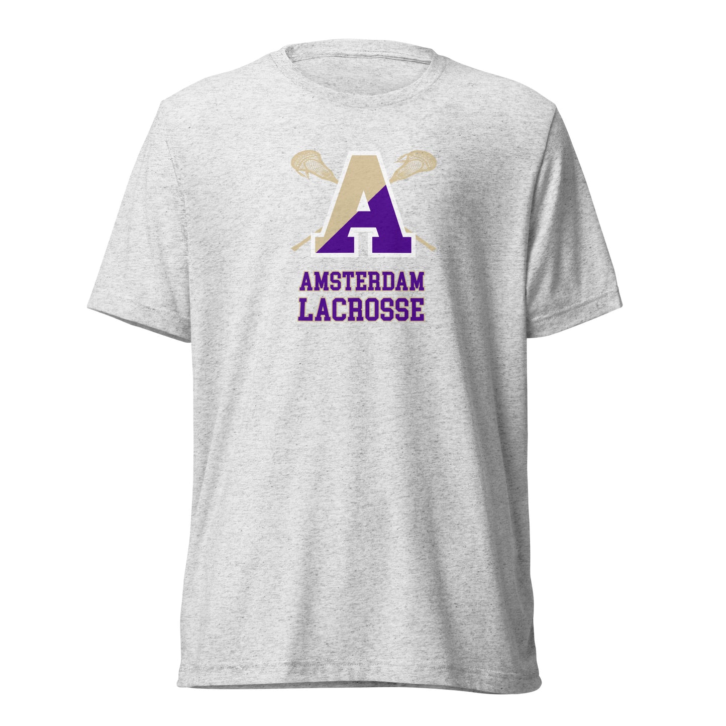 Adult Amsterdam Lacrosse Bella + Canvas Tri-Blend T-shirt
