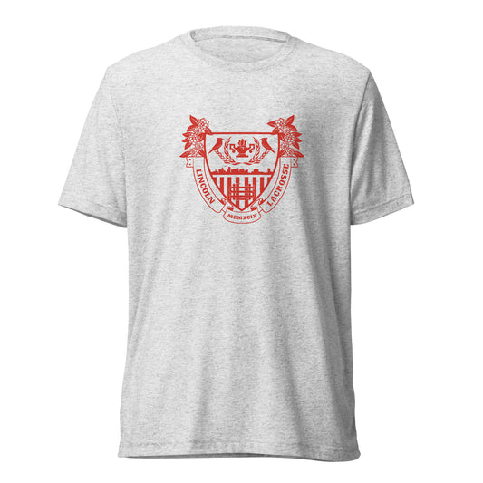 Adult Lincoln Lacrosse Bella + Canvas Tri-Blend T-shirt