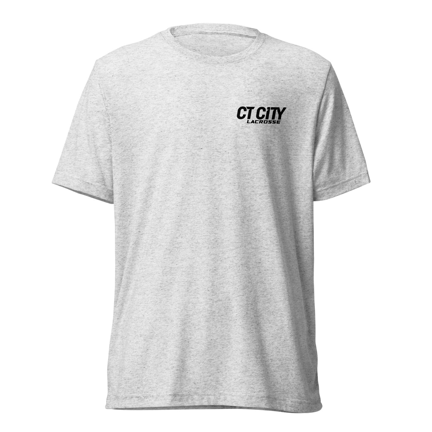 Adult CT City Lacrosse Bella + Canvas Tri-Blend T-Shirt