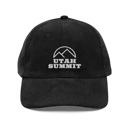 Utah Summit Corduroy Cap