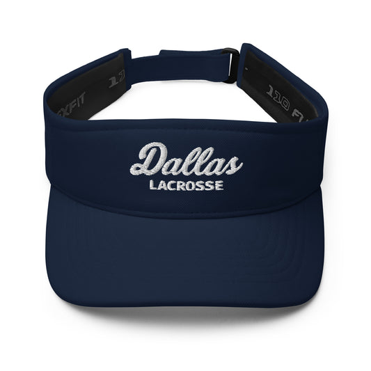 SMU Lacrosse FlexFit Visor