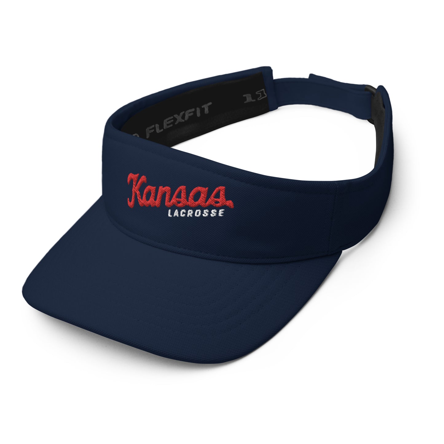 KU Club Lacrosse FlexFit Visor