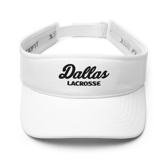 SMU Lacrosse FlexFit Visor