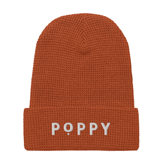 Poppy Flowers Richardson Waffle Beanie