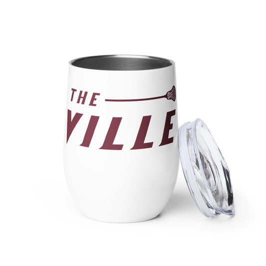 Collierville Lacrosse Stainless Steel Tumbler (12oz)