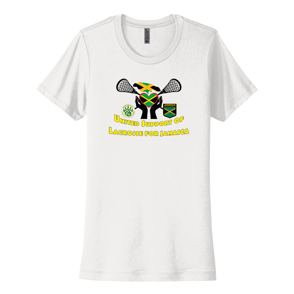 Women's Jamaica Lacrosse Next Level Ideal T-Shirt