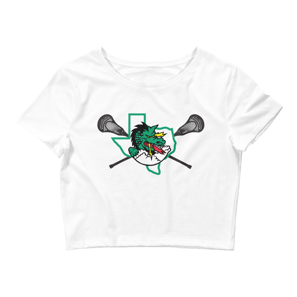 Women’s Southlake Carroll Lacrosse Crop Tee