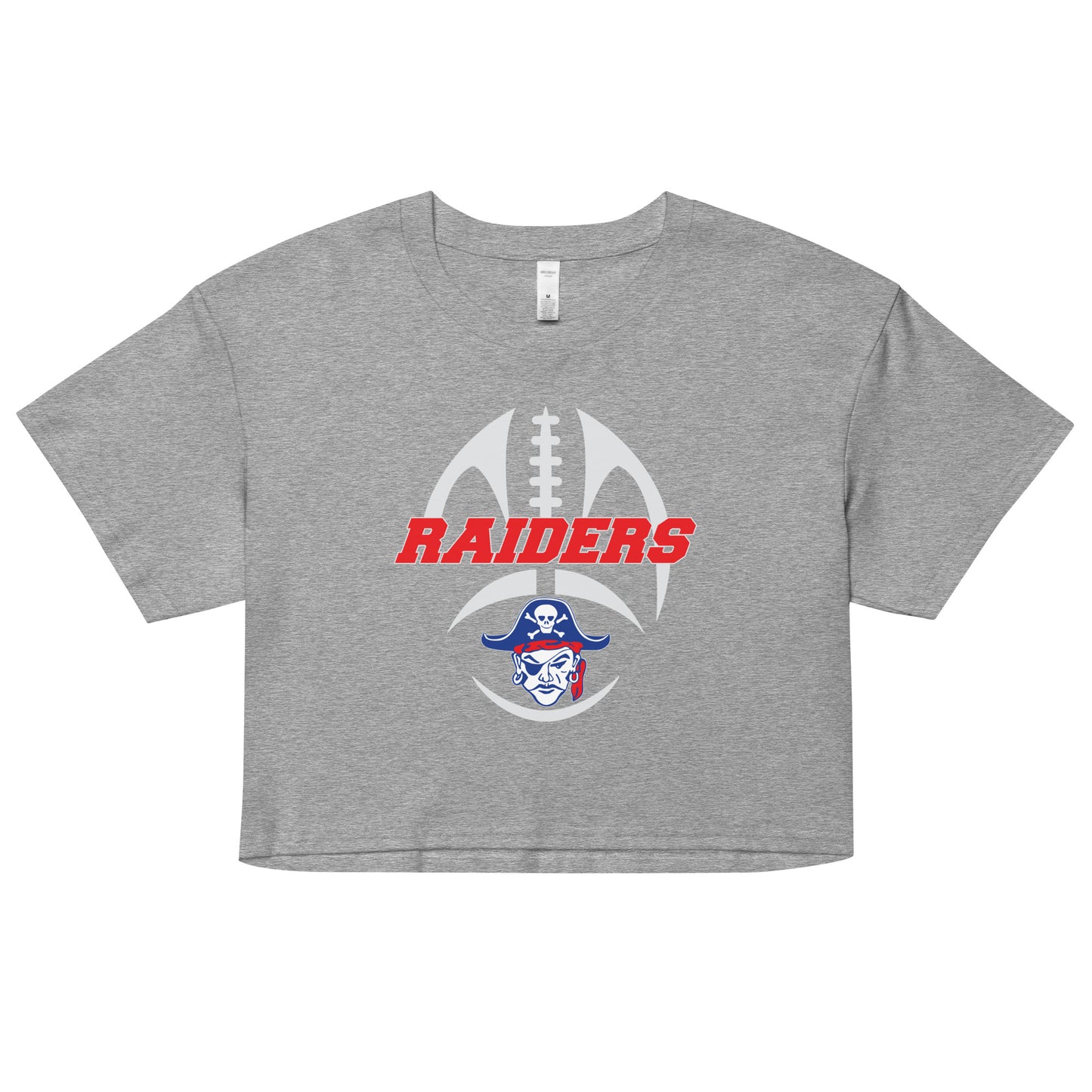 Women's Fairport Football and Cheer AS Colour Crop Top