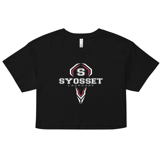 Women’s Syosset Lacrosse AS Colour Crop Tee