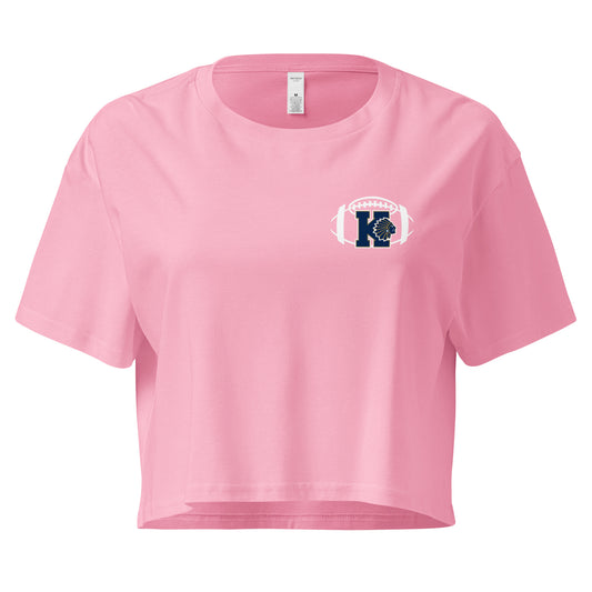 Women's Keller Football AS Colour Crop Top