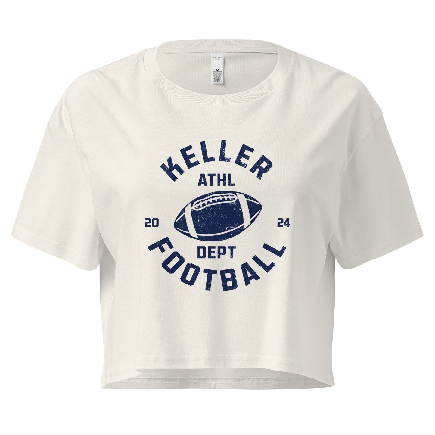 Women's Keller Football AS Colour Crop Top
